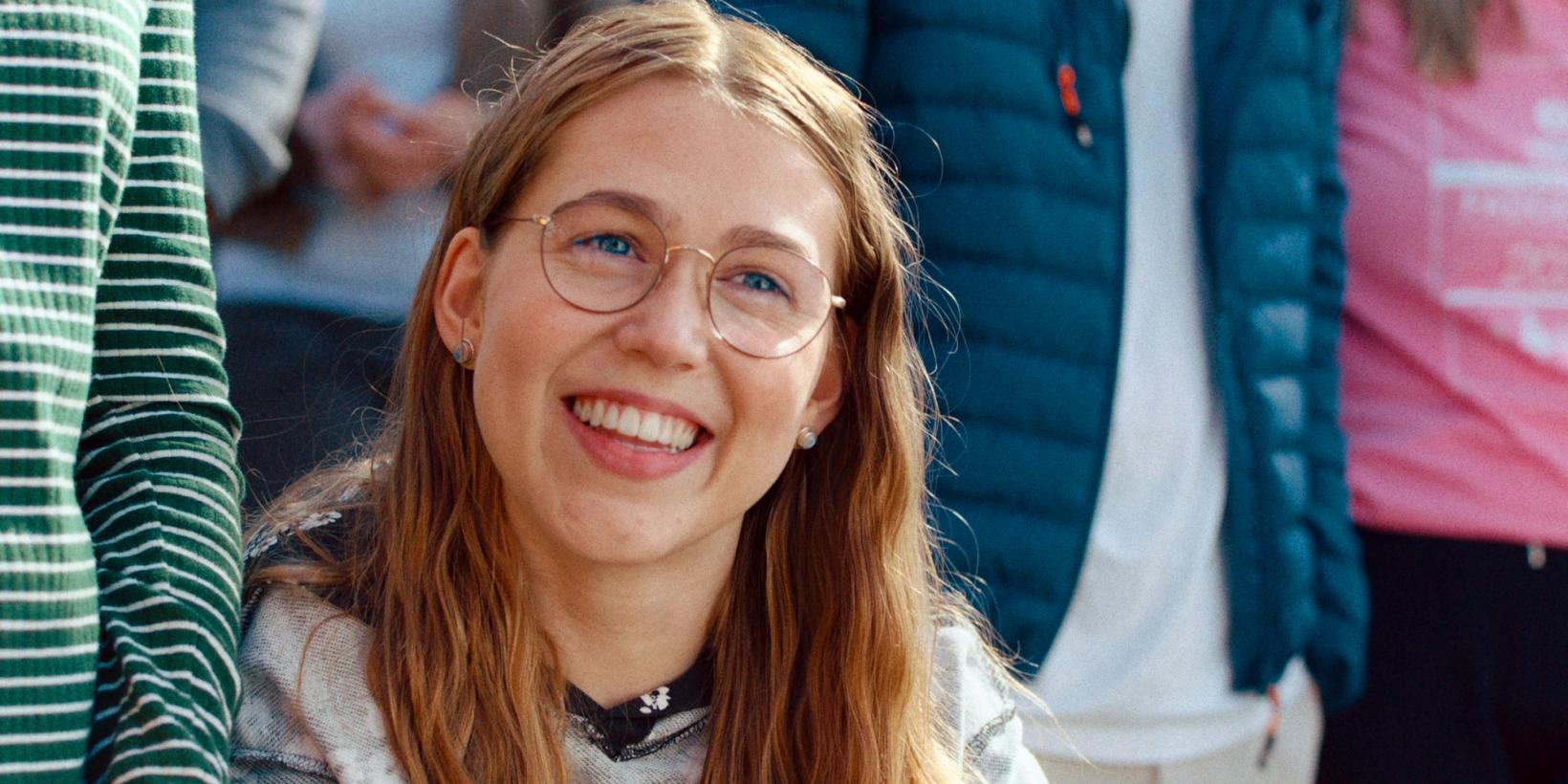 Marie Flaatten i Min første kjærlighet