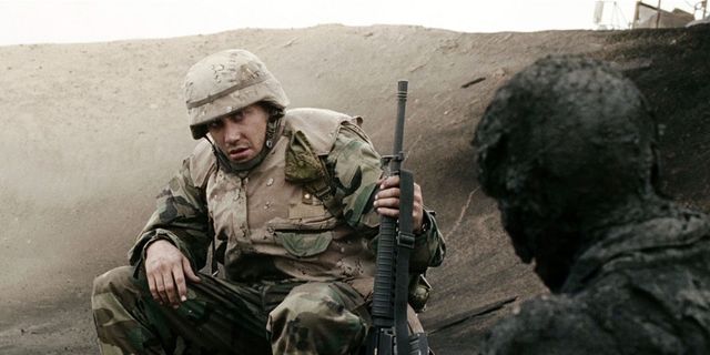 Jake Gyllenhall i Jarhead