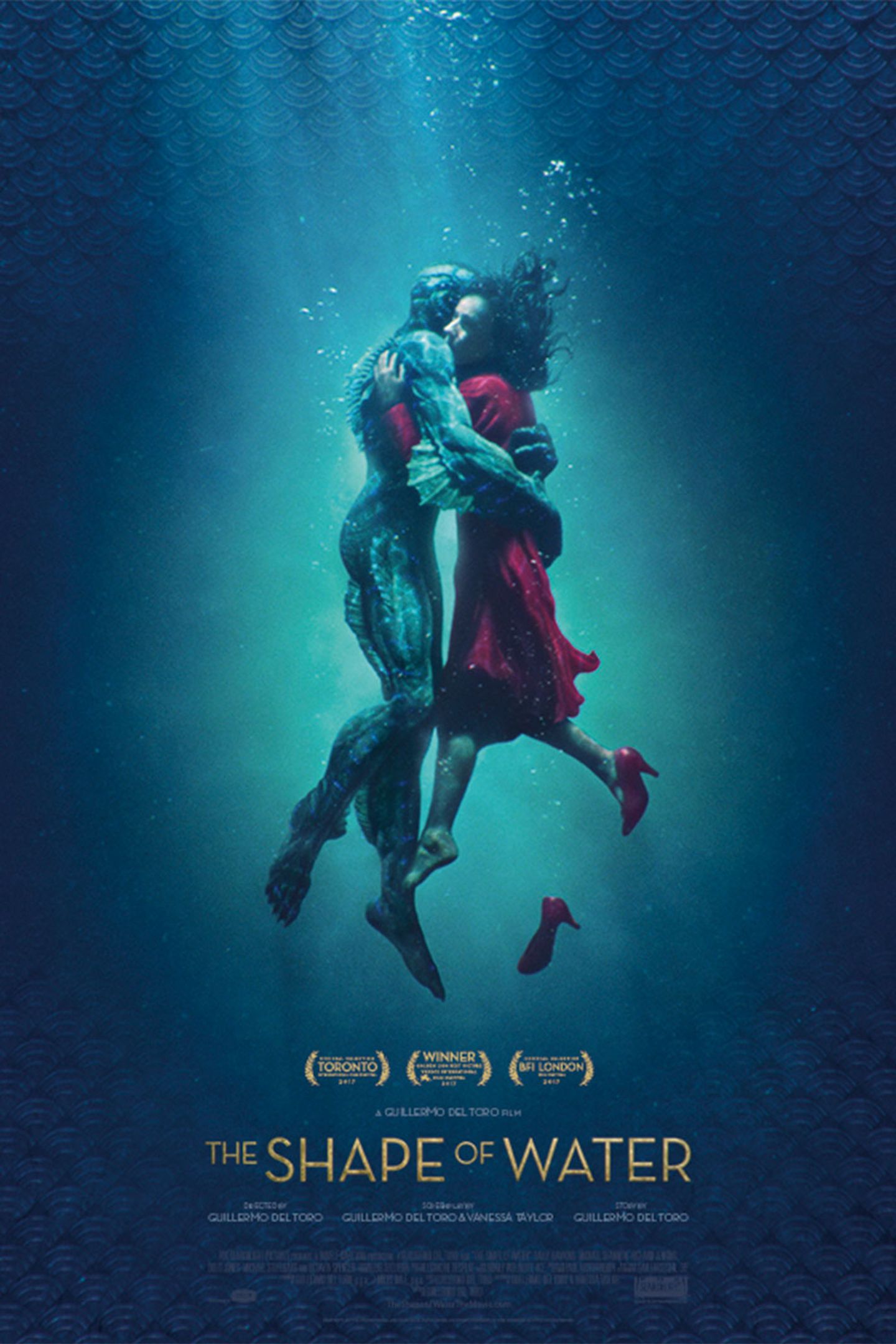 Plakat for 'The Shape of Water'