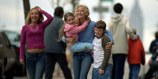 Hayden Panettiere, Abigail Breslin, Kate Hudson og Spencer Breslin i Livet med Helen