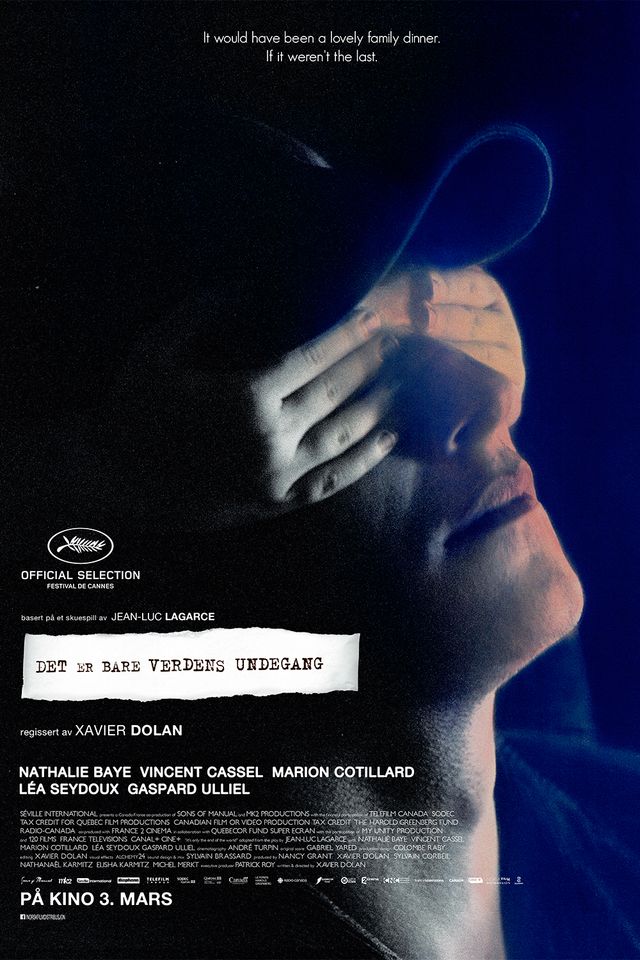 Nathalie Baye og Gaspard Ulliel It's only the end of the world