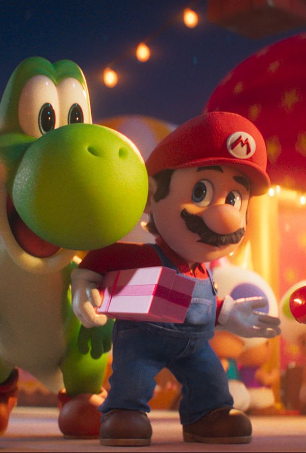 Bilde fra 'Super Mario Galaxy filmen'