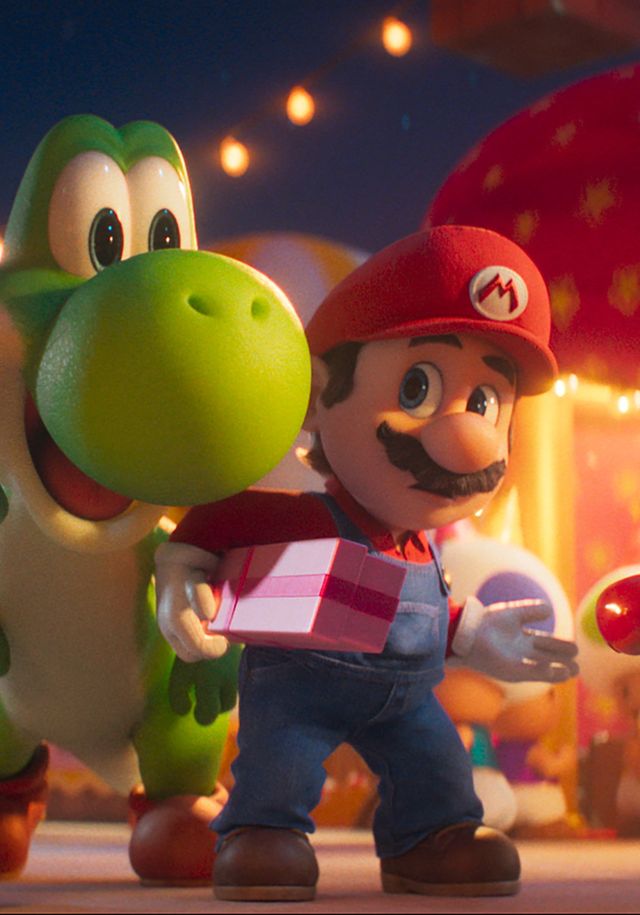 Bilde fra 'Super Mario Galaxy filmen'