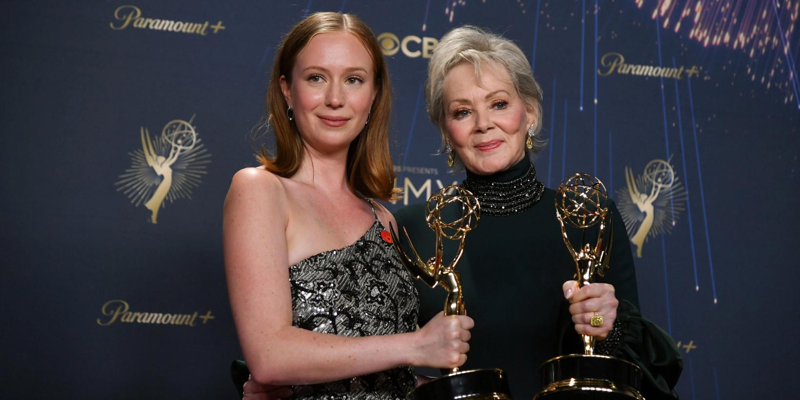 Hannah Einbinder og Jean Smart, Hacks, Emmy 2025