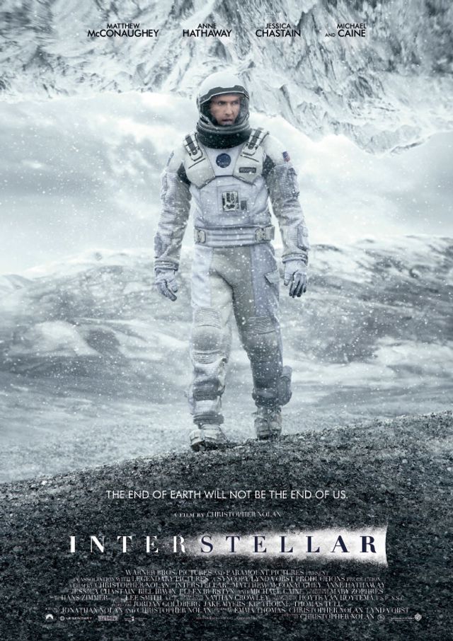 Matthew McConaughey og Anne Hathaway i Interstellar