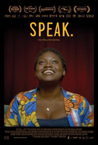Plakat for 'Speak.'