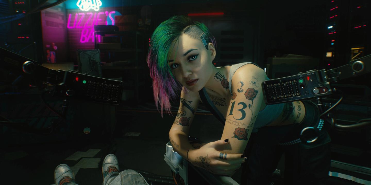 Stillbilde fra Cyberpunk 2077