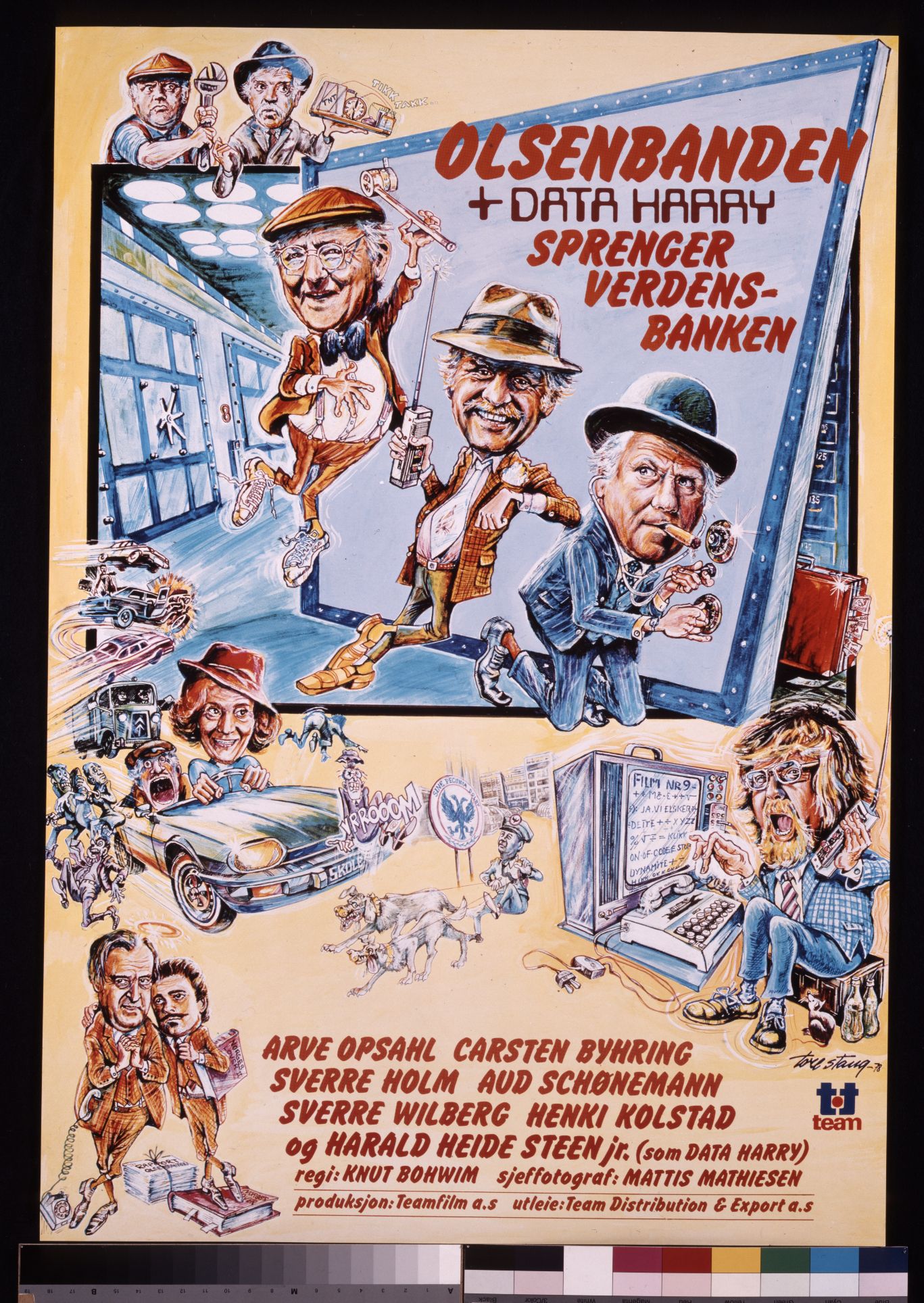Olsenbanden 9 - og Data-Harry sprenger verdensbanken (1978)