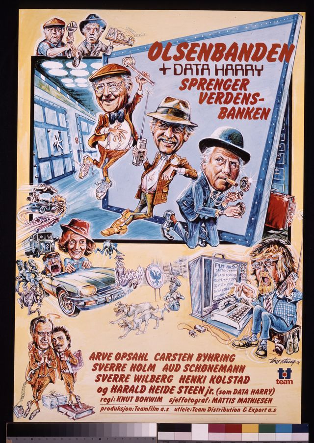 Olsenbanden 9 - og Data-Harry sprenger verdensbanken (1978)