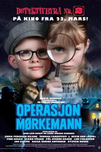 Plakat for 'Operasjon Mørkemann'