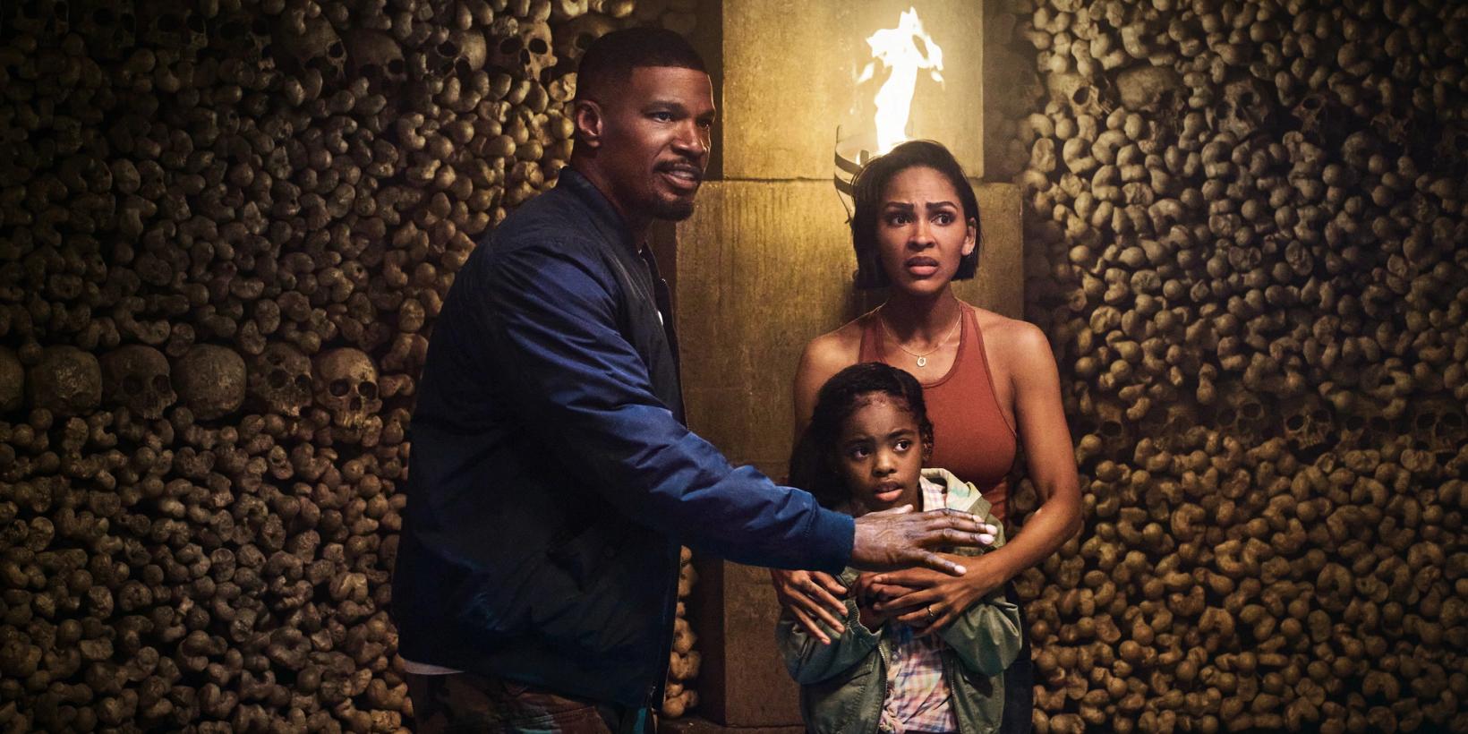 Jamie Foxx og Meagan Good i Day Shift