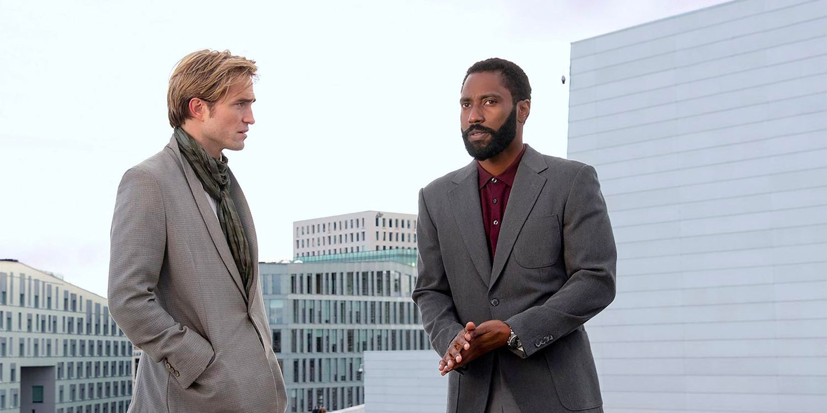 Robert Pattinson og John David Washington i Tenet