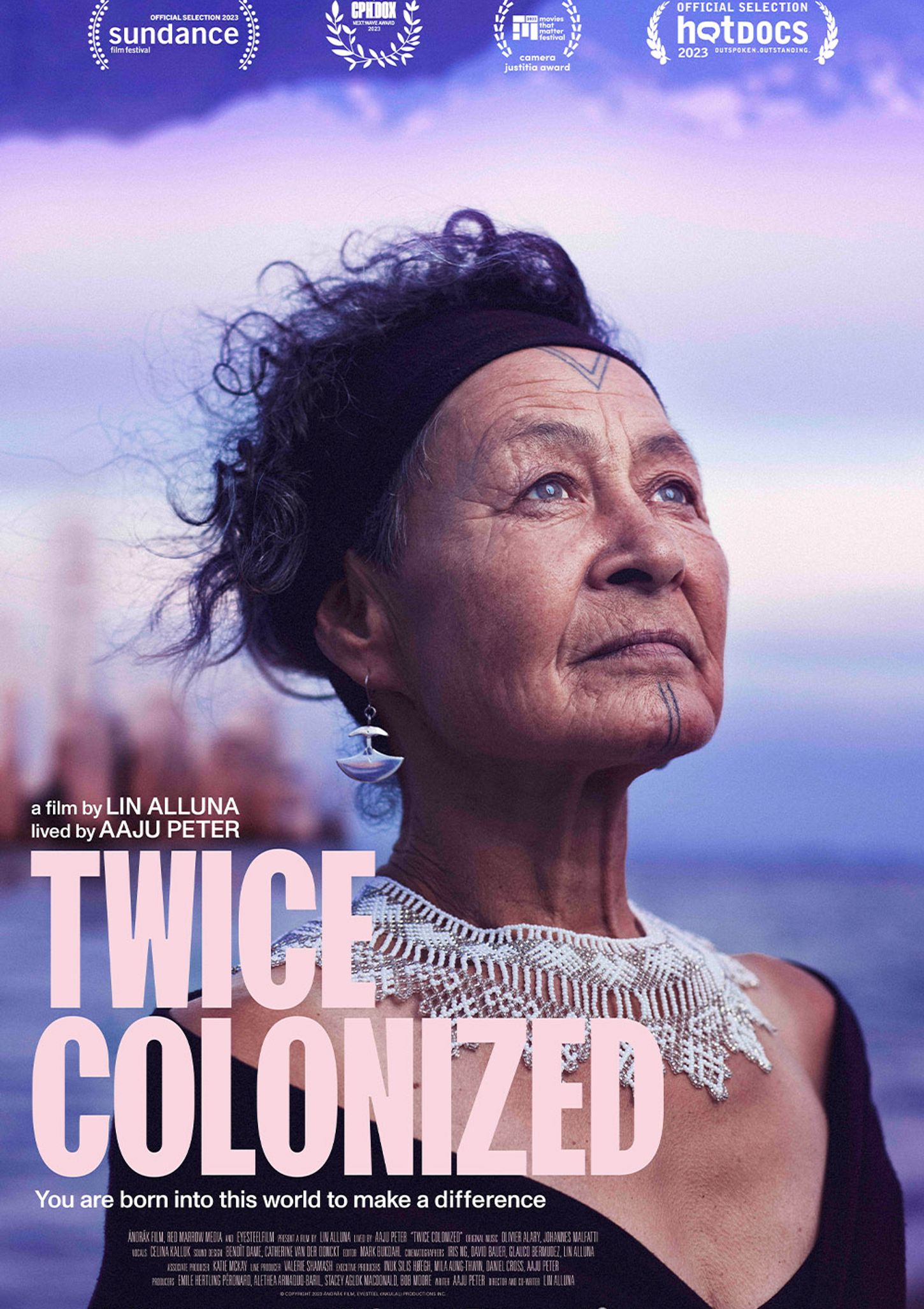 Plakat for 'Twice Colonized'