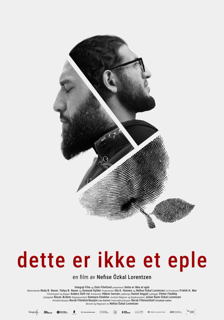 Plakat for 'Dette er ikke et eple'