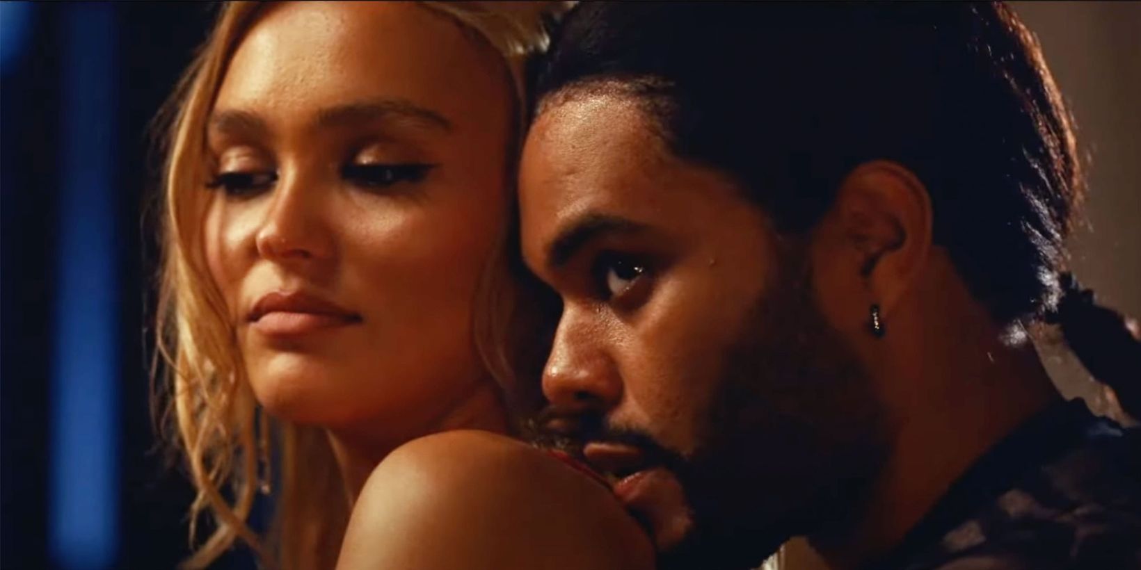 Lily Rose Depp og The Weeknd i The Idol