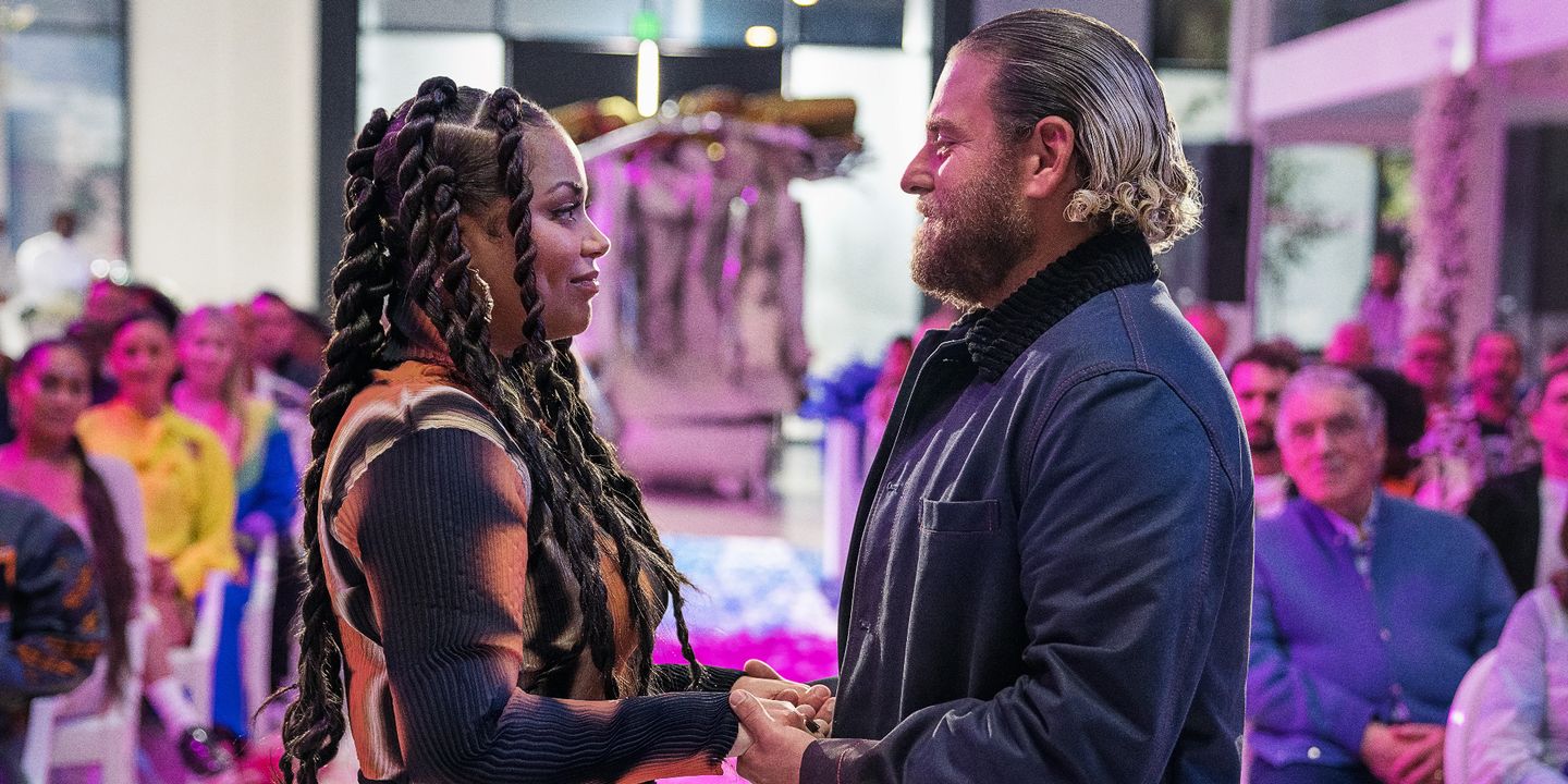 Lauren London og Jonah Hill i You People