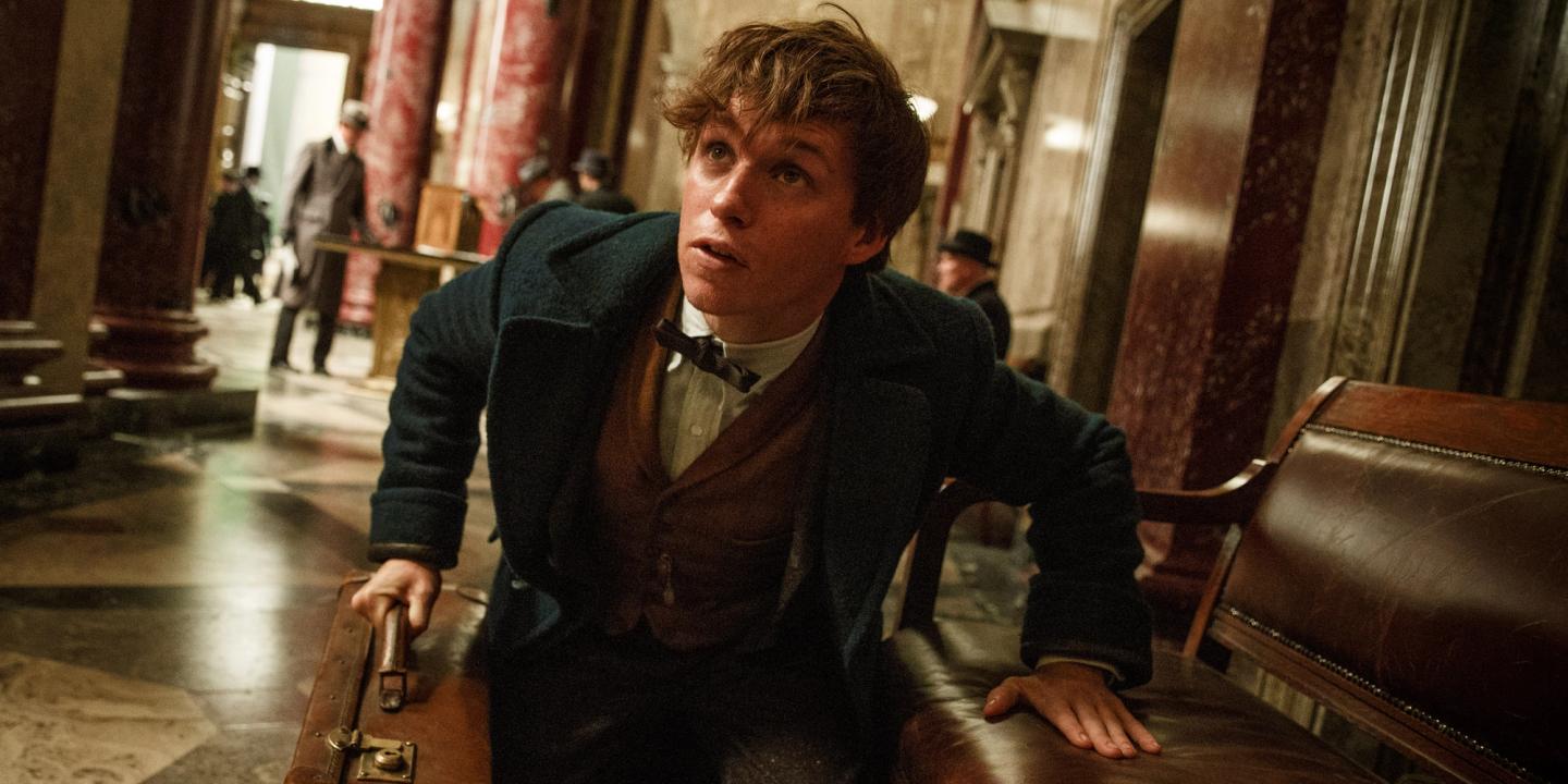 Eddie Redmayne i Fabeldyr og hvor de er å finne