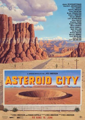 Plakat for 'Asteroid City'