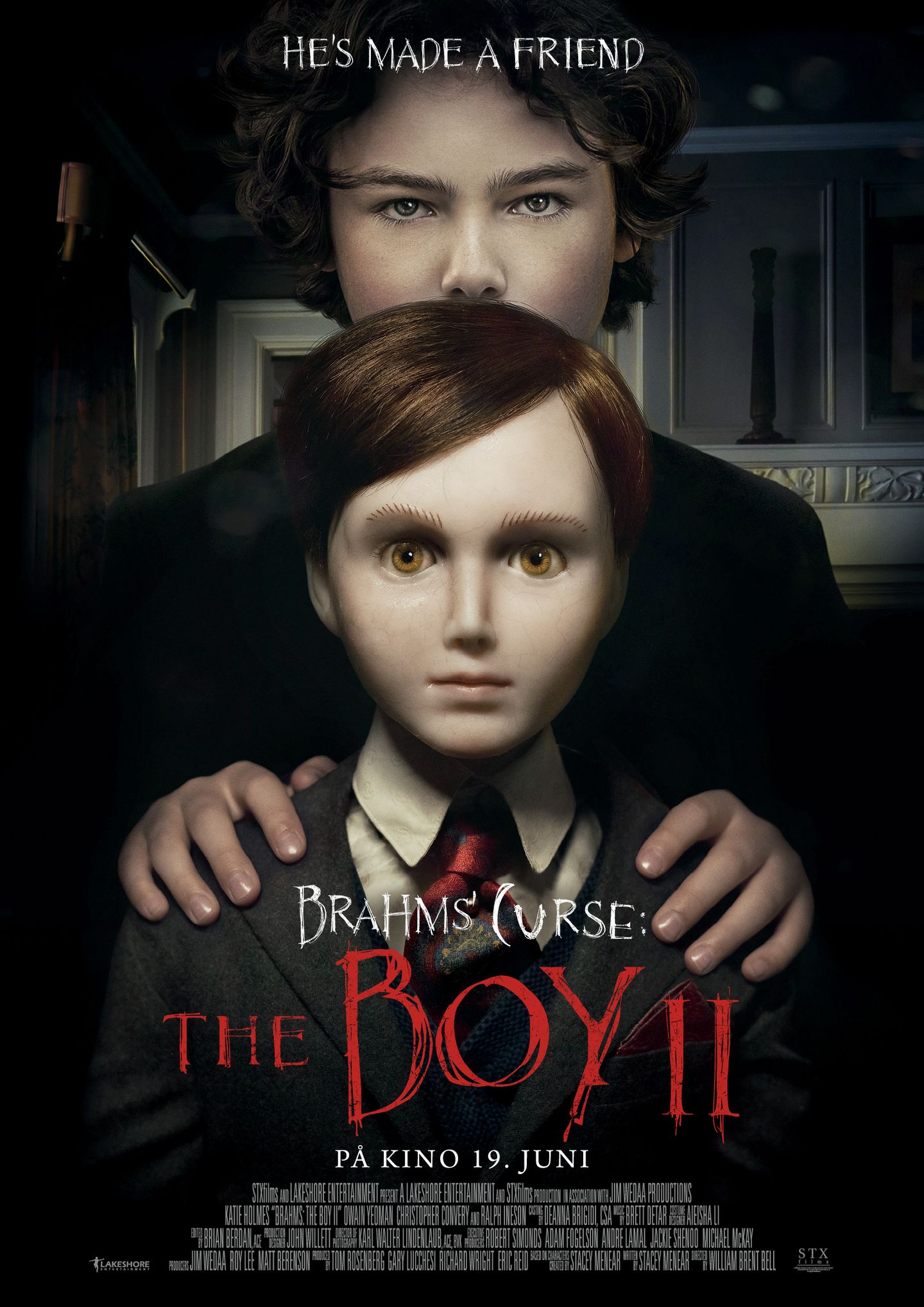 Plakat for 'Brahms' Curse: The Boy 2'