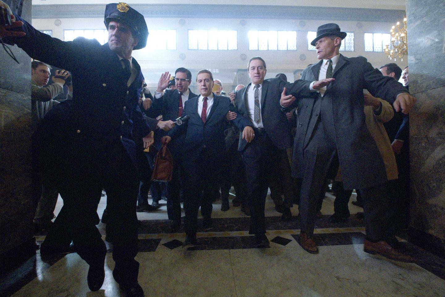 Ray Romano, Al Pacino og Robert De Niro i The Irishman
