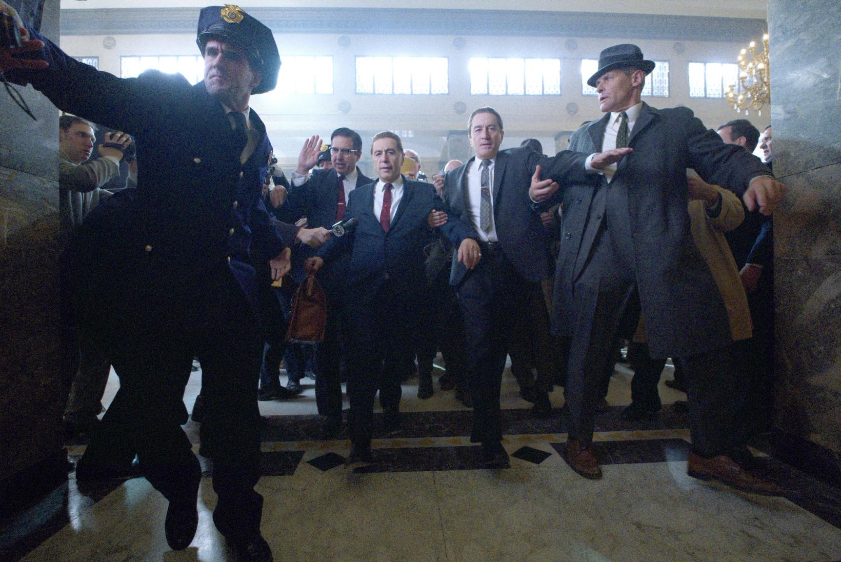 Ray Romano, Al Pacino og Robert De Niro i The Irishman