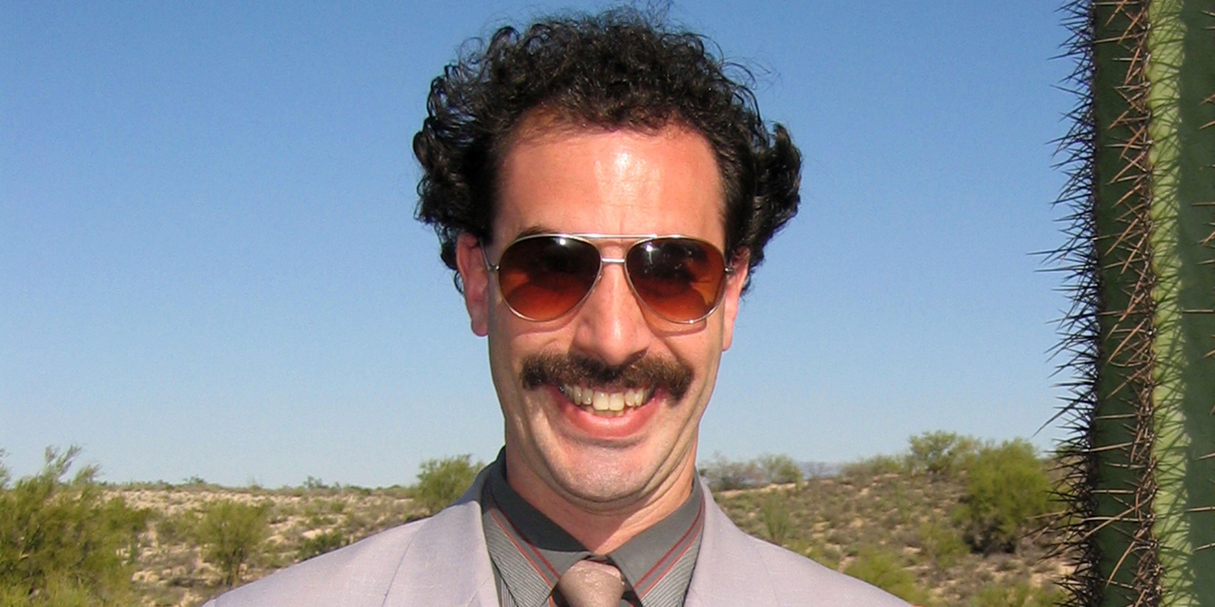 Sacha Baron Cohen i Borat: Cultural Learnings Of America For Make Benefit Glorious Nation Of Kazakhstan