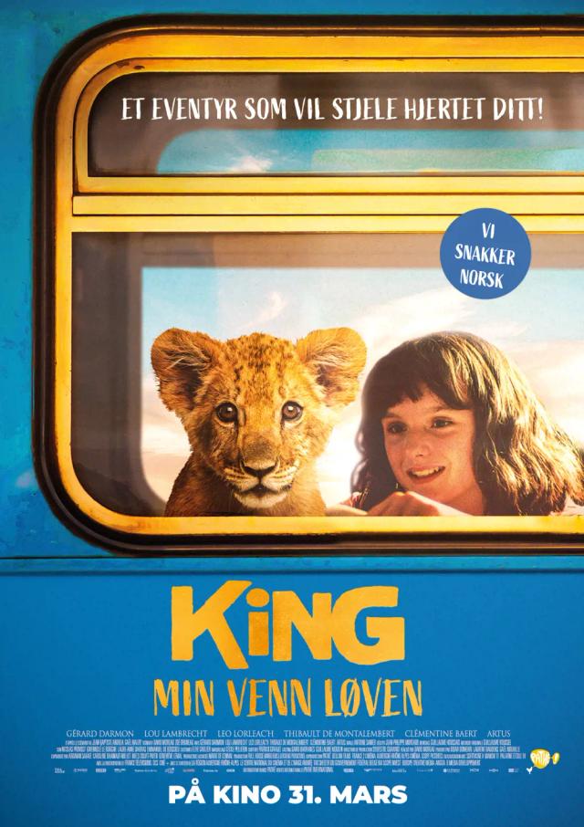 Plakat for 'King - min venn løven'