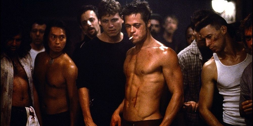Brad Pitt i Fight Club
