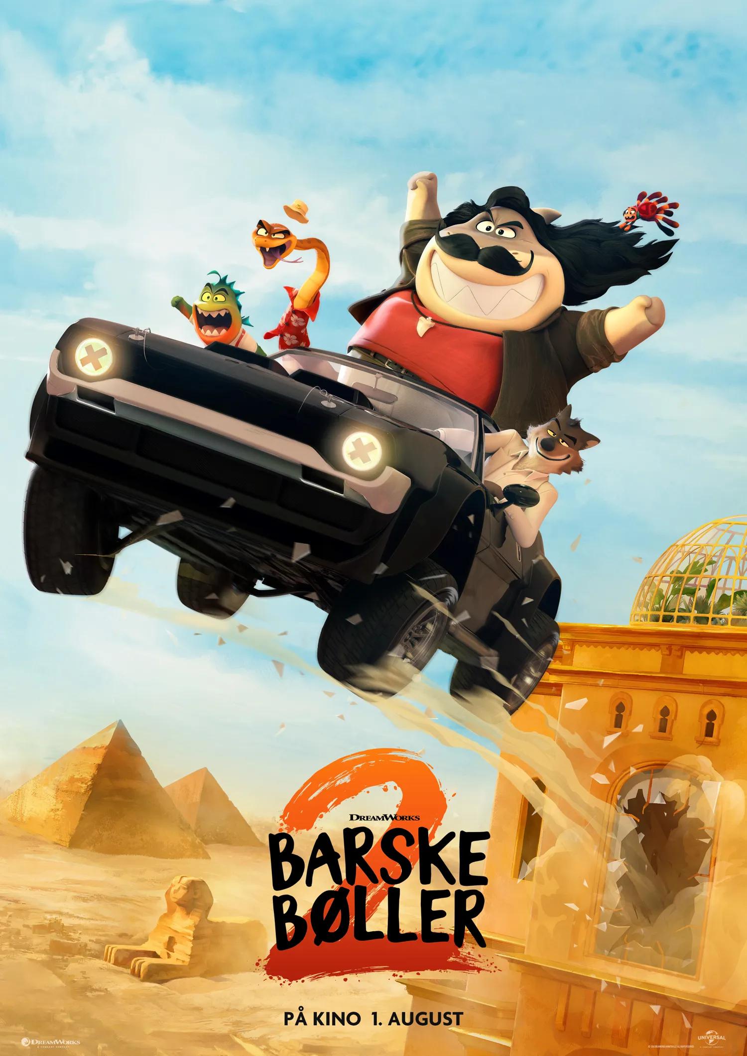 Plakat for 'Barske bøller 2'