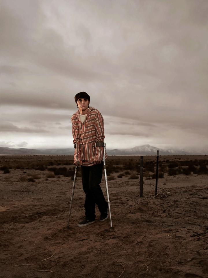Promobilde av RJ Mitte som Walt Jr. i Breaking Bad