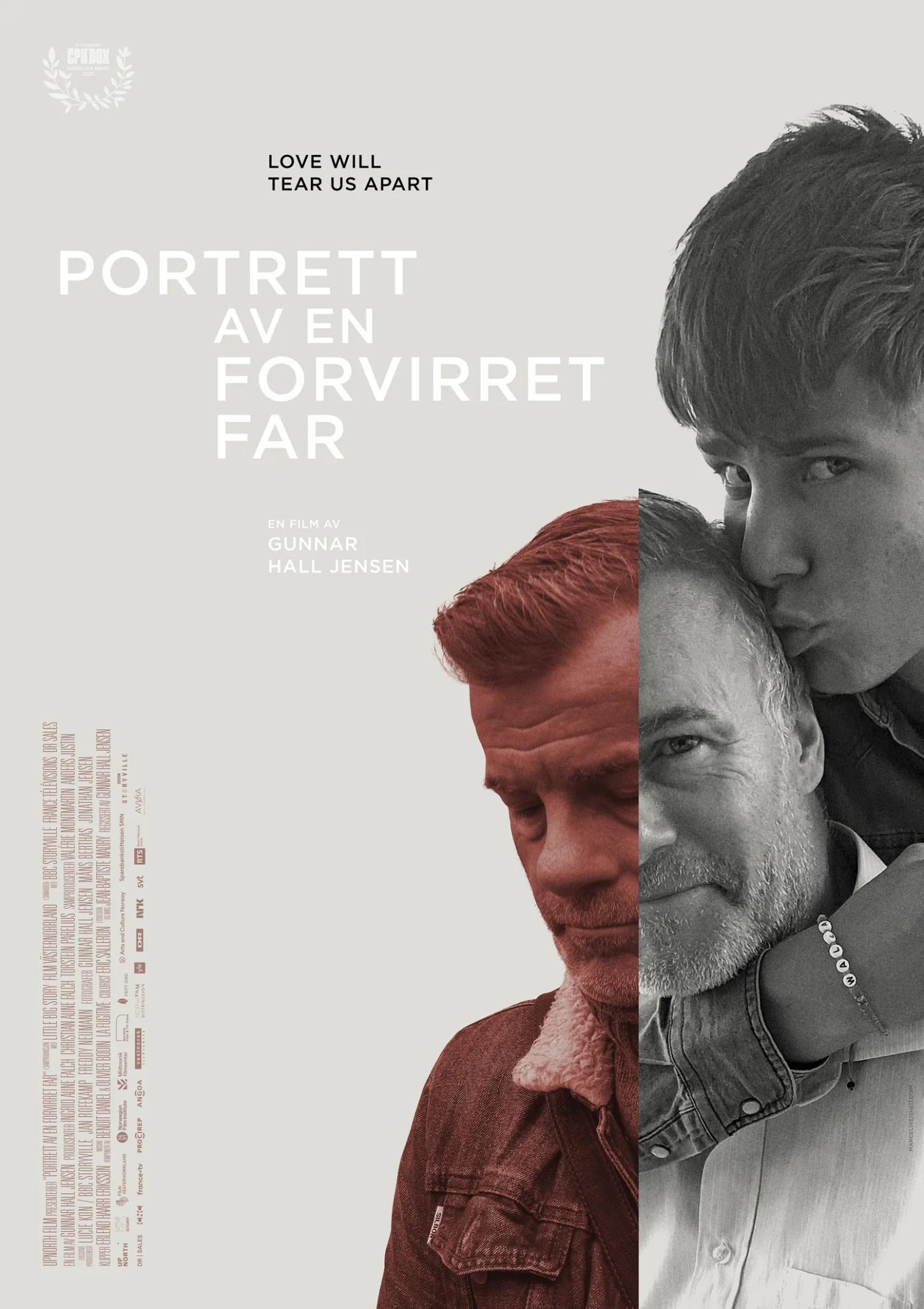 Plakat for 'Portrett av en forvirret far'