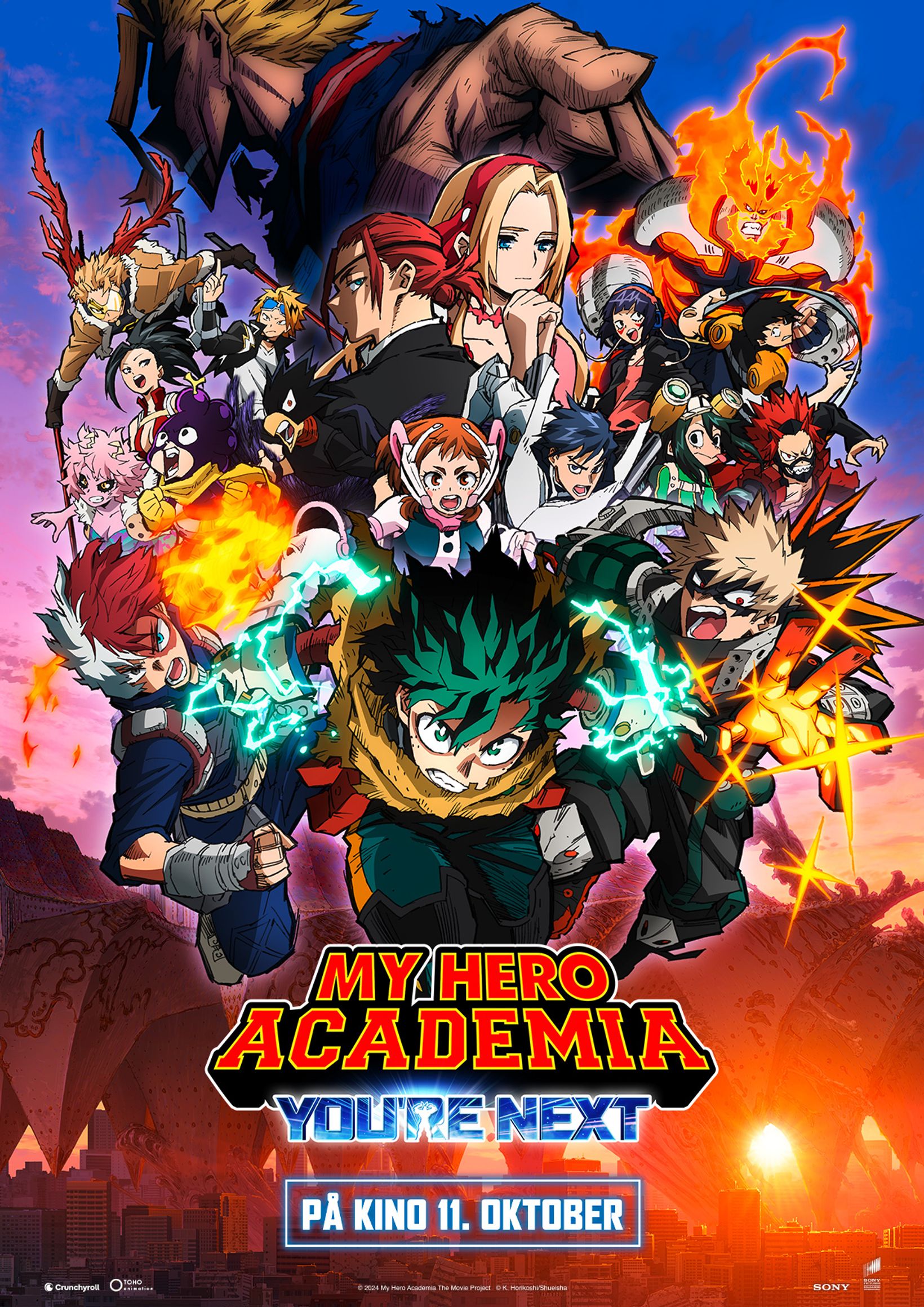 Plakat for 'My Hero Academia: You're Next'