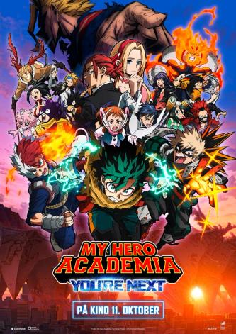 Plakat for 'My Hero Academia: You're Next'