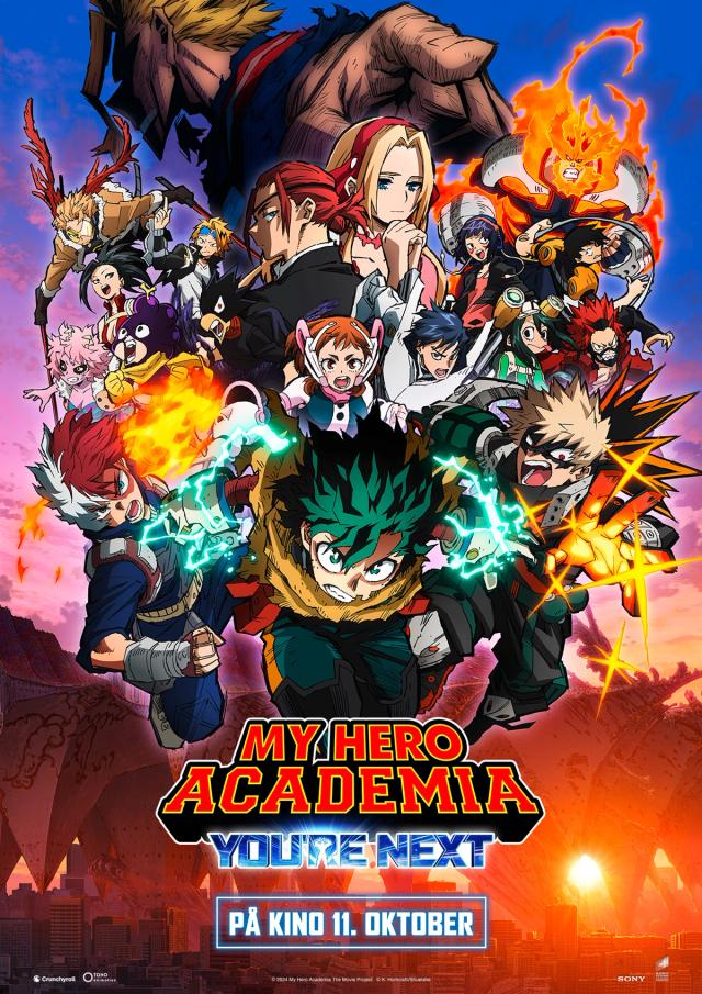 Bilde fra 'My Hero Academia: You're Next'