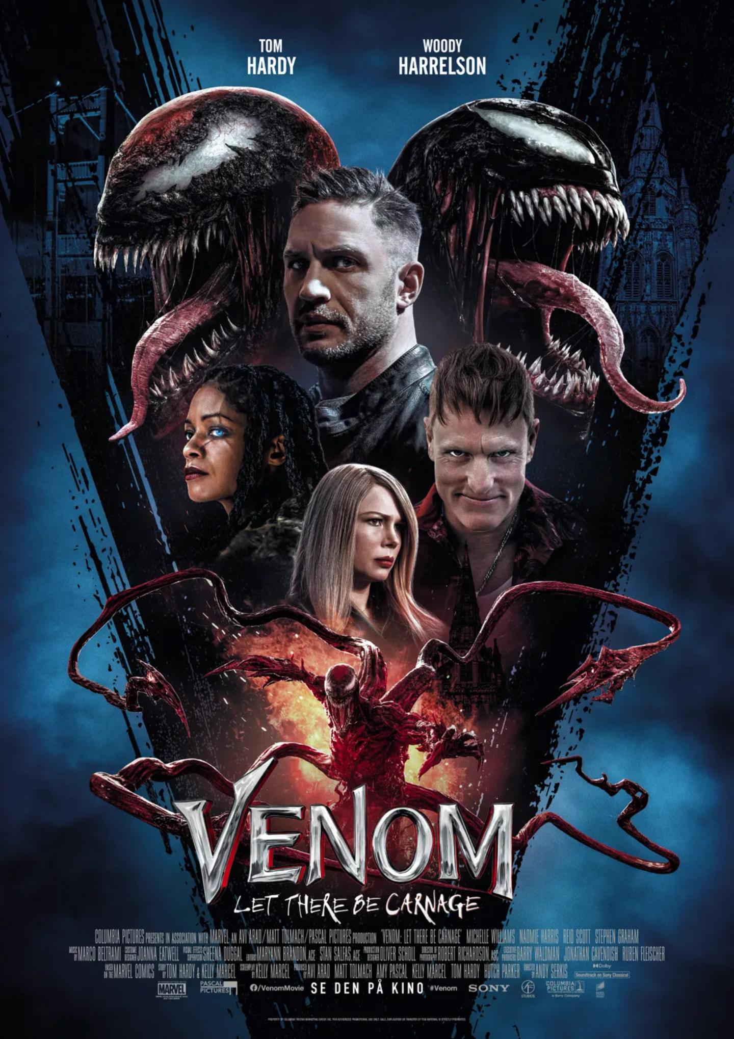 Plakat for 'Venom: Let There Be Carnage'