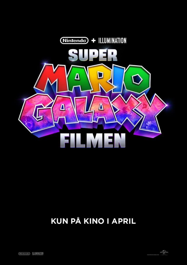 Plakat for 'Super Mario Galaxy filmen'
