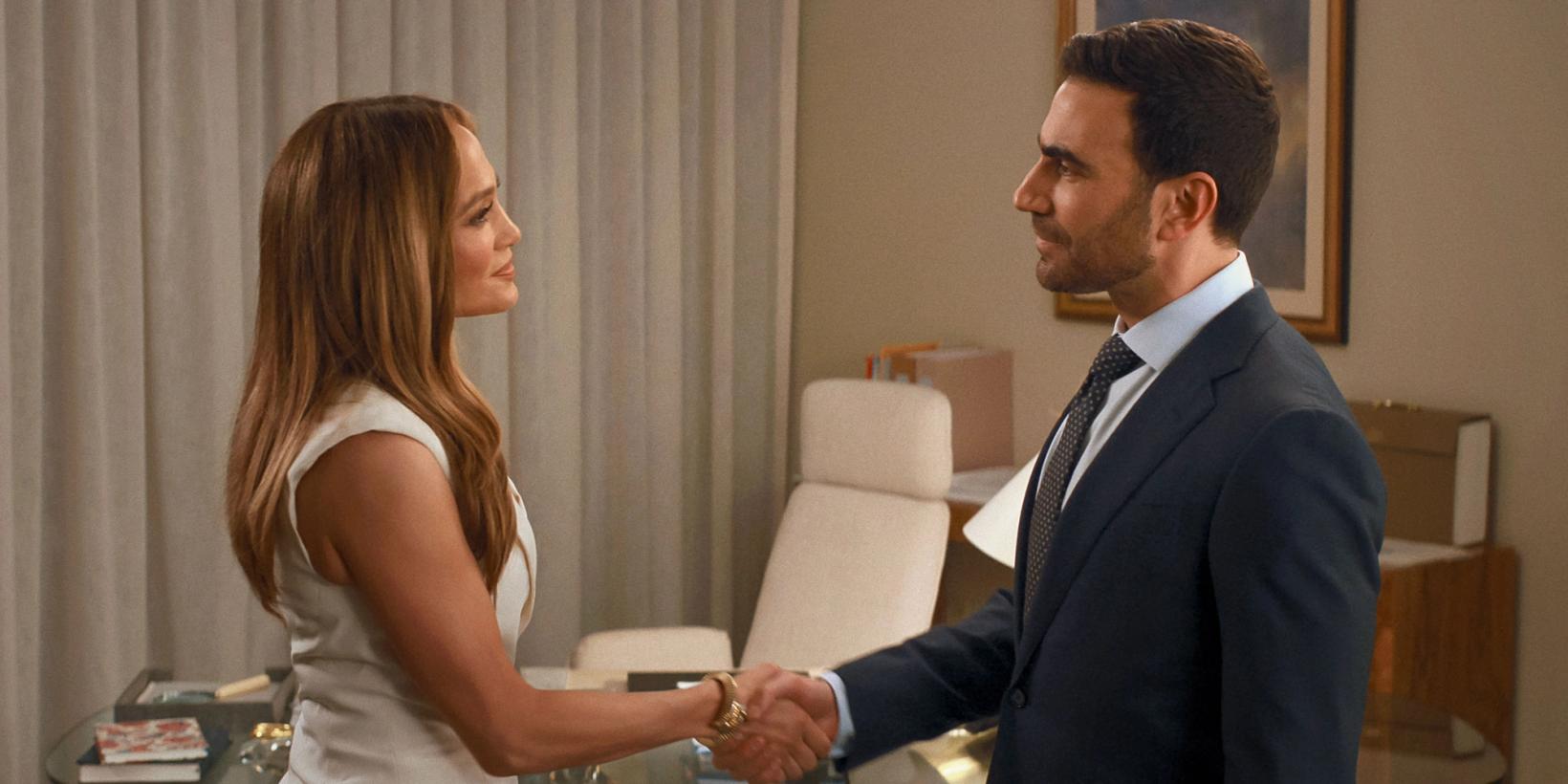 Jennifer Lopez og Brett Goldstein i Office Romance