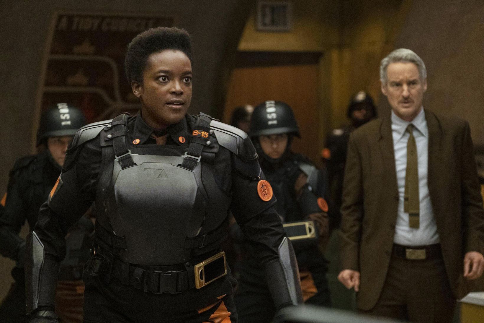 Wunmi Mosaku og Owen Wilson i Loki