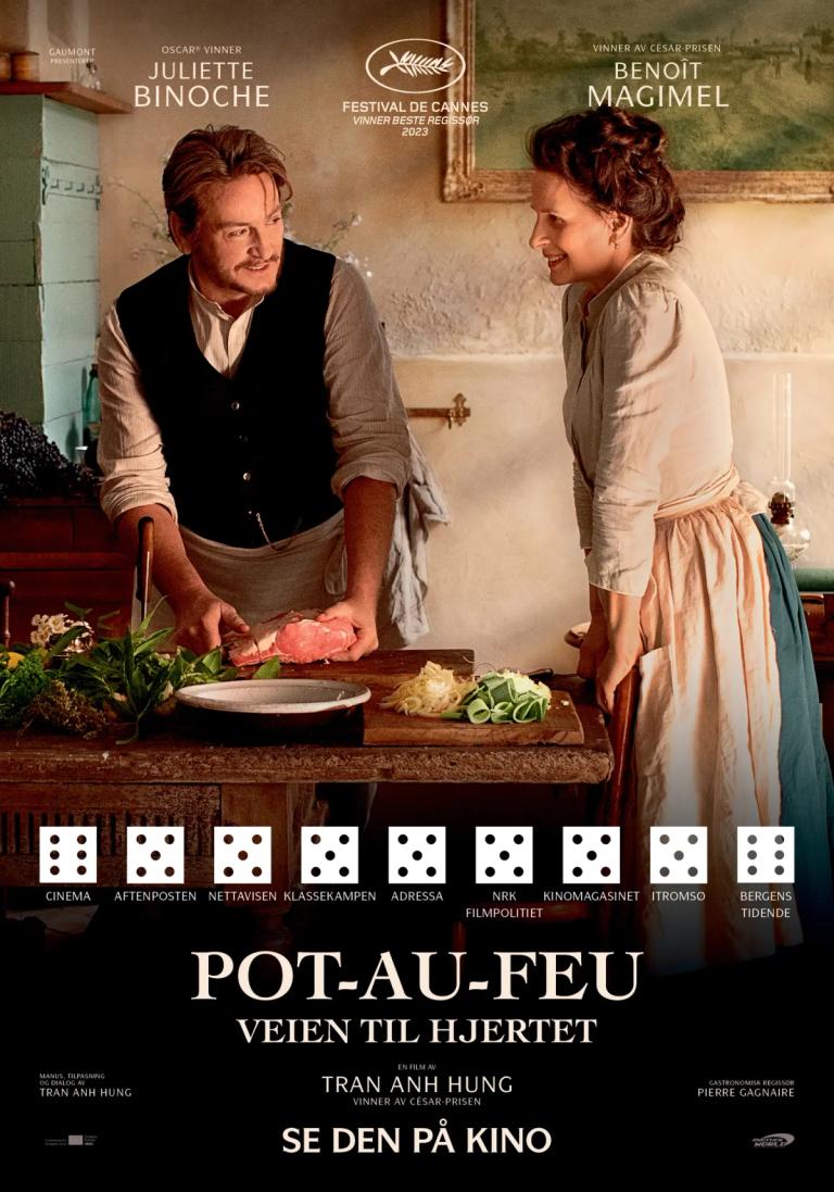 Plakat for 'Pot-au-feu - Veien til hjertet'