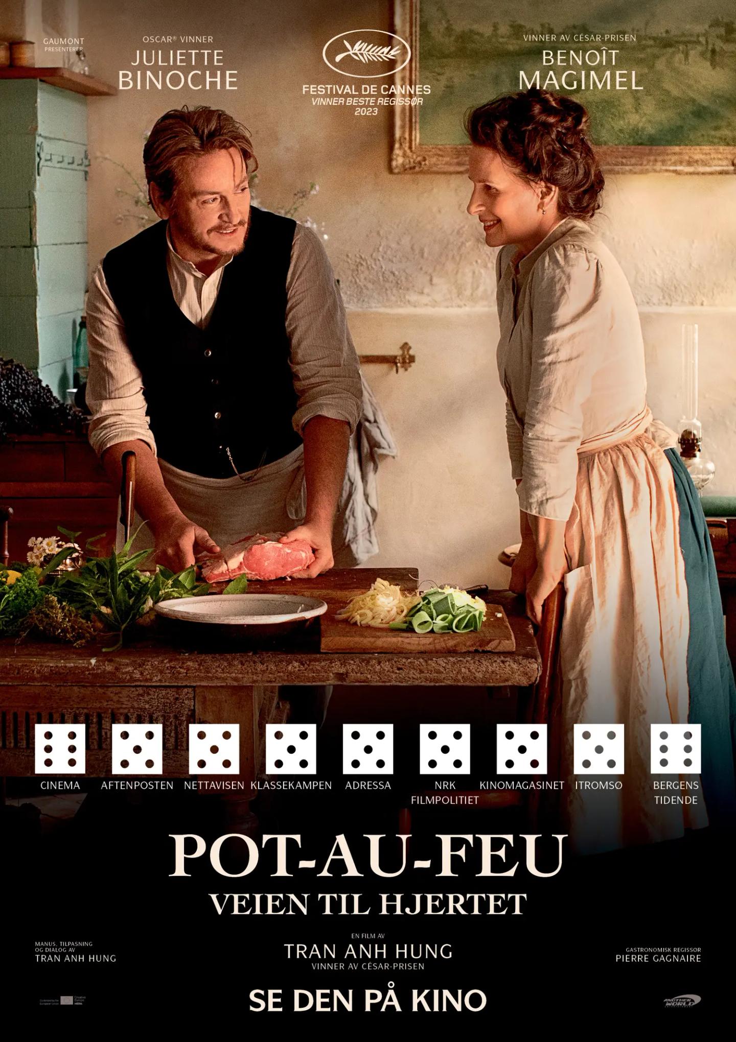Plakat for 'Pot-au-feu - Veien til hjertet'