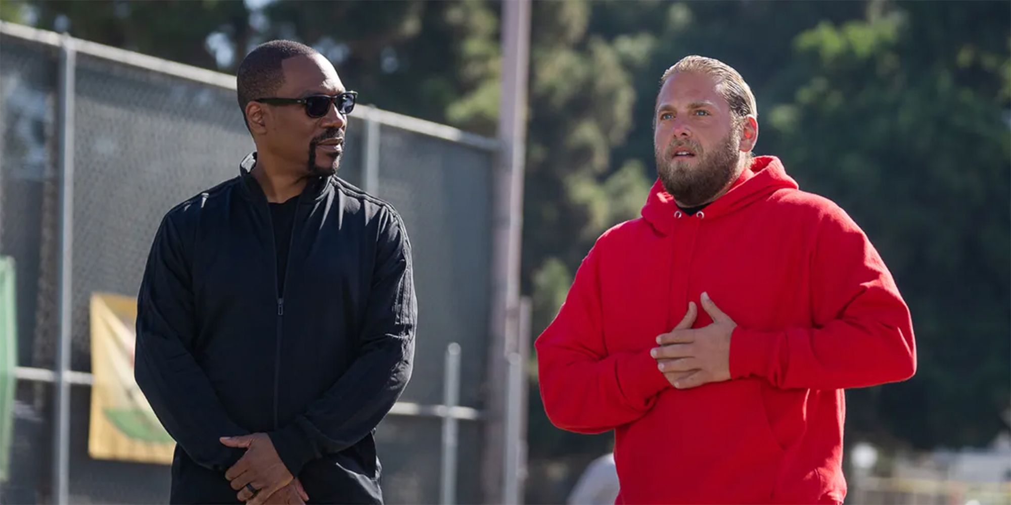 Eddie Murphy og Jonah Hill i You People