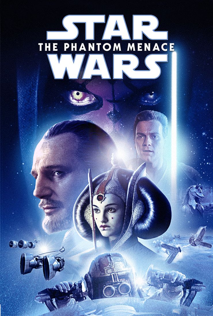 Star Wars Episode 1: The Phantom Menace 25 års jubileum - Plakat