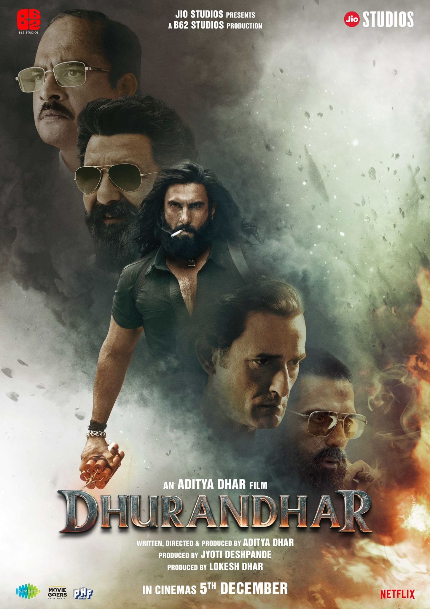 Plakat for 'DHURANDHAR'