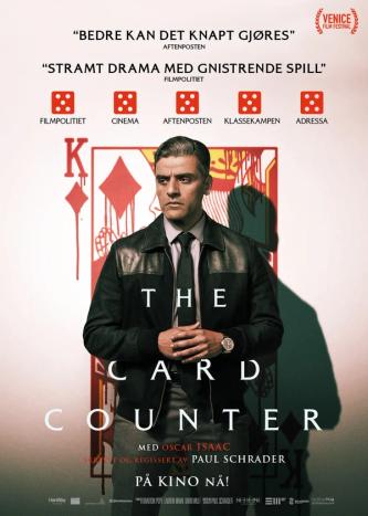 Plakat for 'The Card Counter'