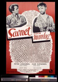 Plakat for 'Savnet siden mandag'