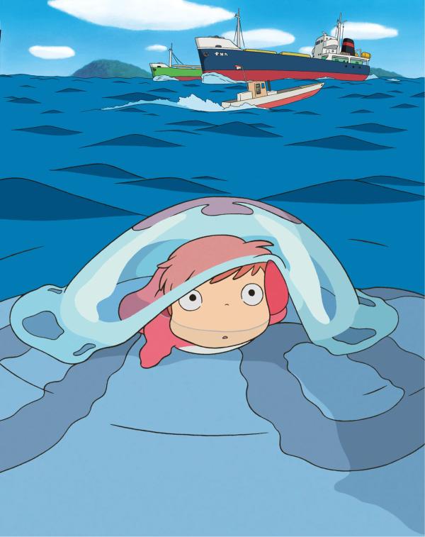 Bilde fra 'Ponyo på klippen ved havet '