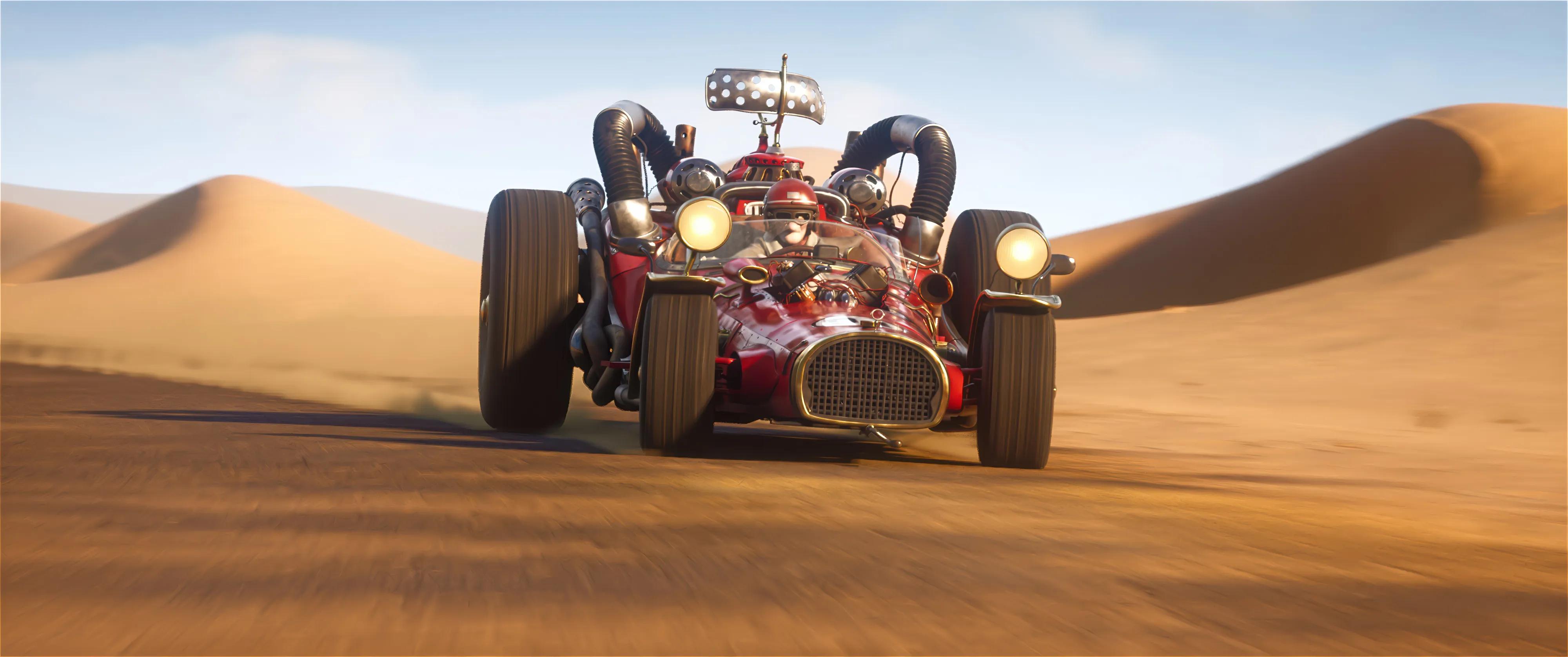 Bilde fra 'Flåklypa - Fra Paris til pyramidene'