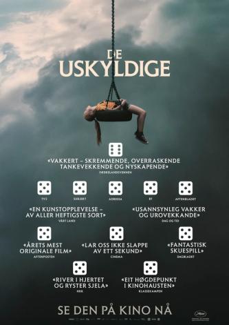 Plakat for 'De uskyldige'