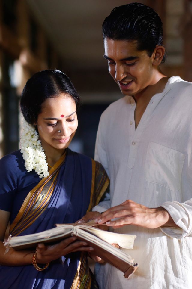 Jeremy Irons og Dev Patel i The Man Who Knew Infinity