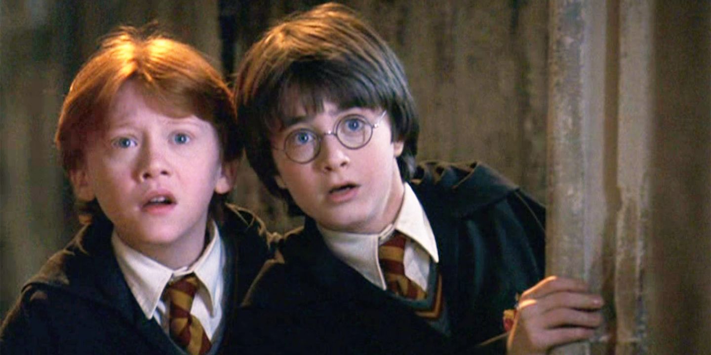 Rupert Grint og Daniel Radcliffe i Harry Potter